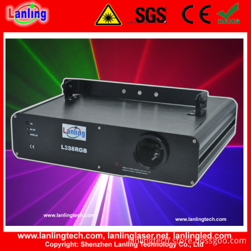 Full Color DMX 650mw Color Laser Light